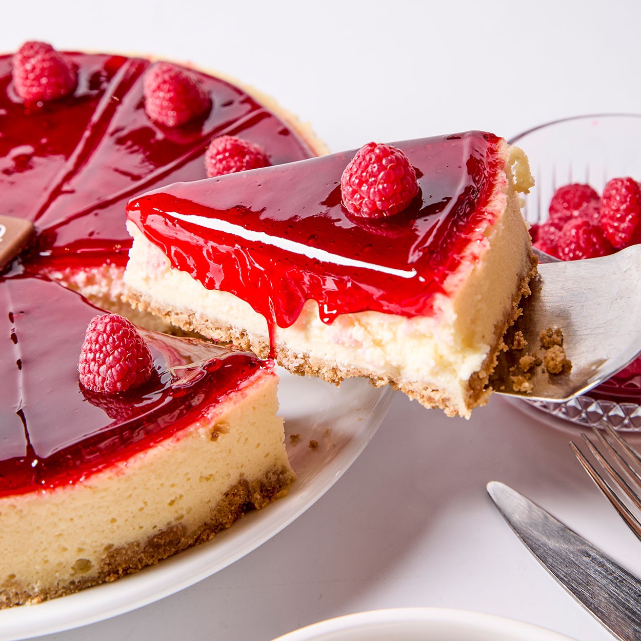 Frambuazlı Cheesecake